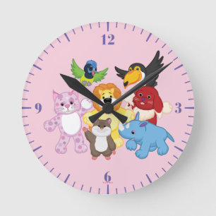 Welcome to Webkinz! Round Clock