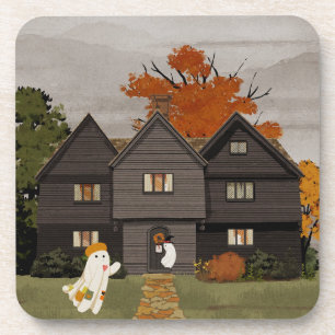 Welcome to your haunted house coaster