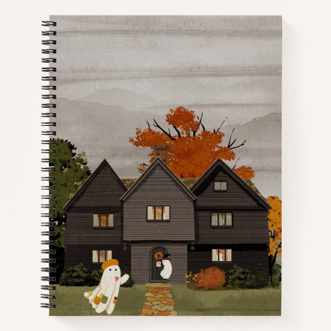 Welcome to your haunted house notebook (Front)
