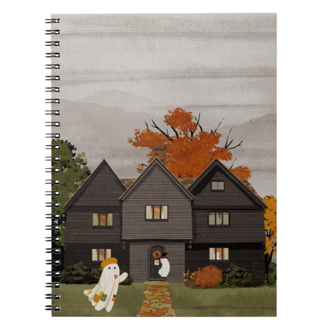 Welcome to your haunted house notebook (Front)