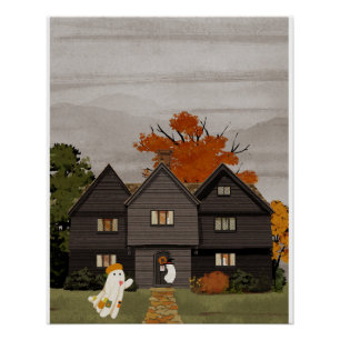 Welcome to your haunted house poster