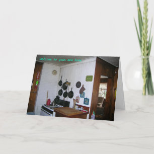 Welcome to your new home card