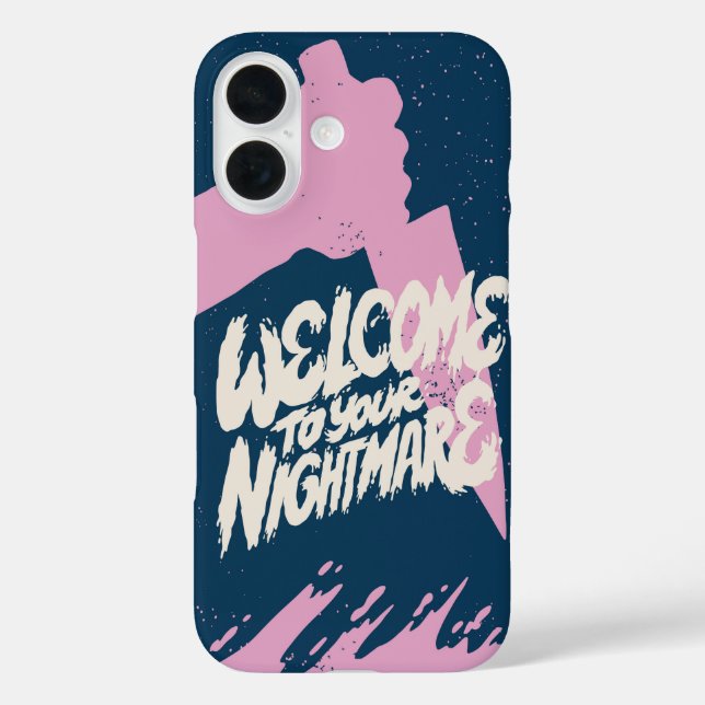 Welcome to Your Nightmare - Slasher Horror Knife Case-Mate iPhone Case (Back)