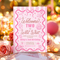 Welcome Two The Wild West Cowgirl 2nd Birthday