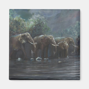 Welcome Waters 1990 Magnet