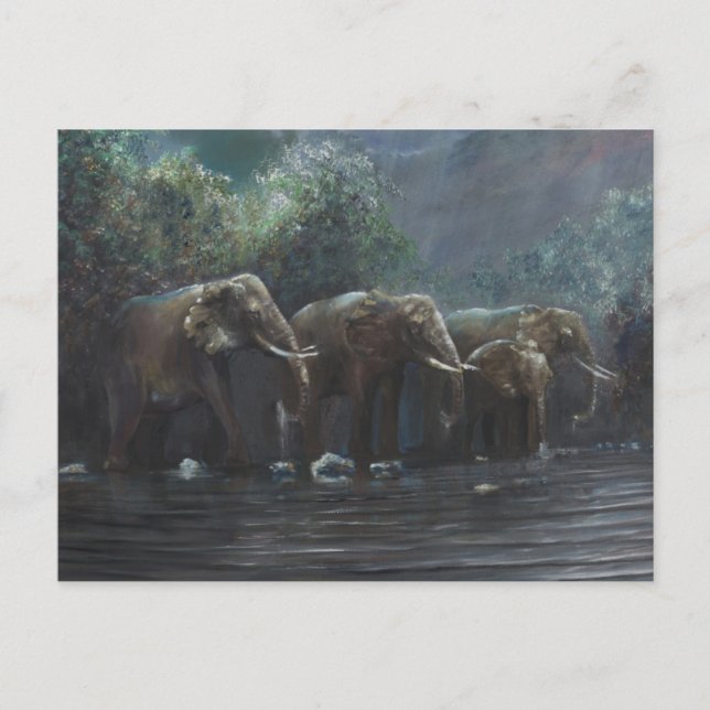 Welcome Waters 1990 Postcard (Front)