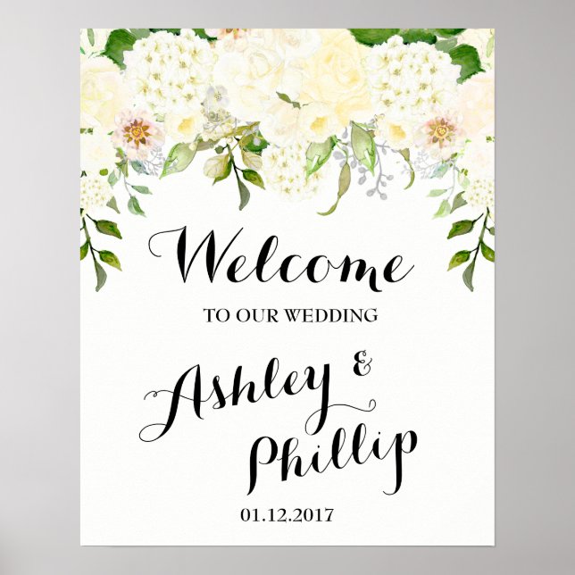 Welcome Wedding Sign (Front)