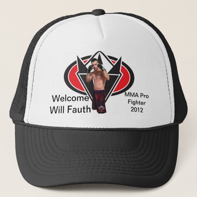 Welcome Will Fauth Trucker Hat (Front)