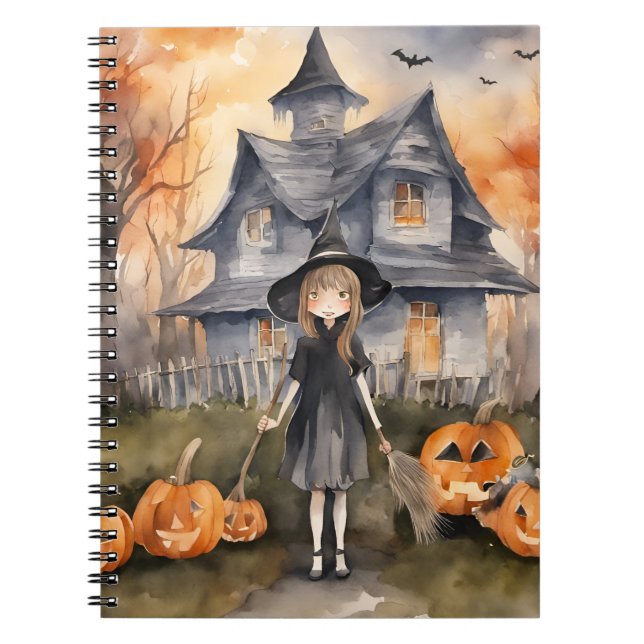 Welcome Witch AI Generated  Notebook (Front)
