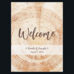 Welcome Wood Grain Rustic Wedding Program<br><div class="desc">Welcome your guests in style with our charming Welcome Wood Grain Rustic Wedding Program. These customisable programs not only greet your attendees but also provide them with all the essential details about your ceremony and wedding party. Personalise the programs with the names of the couple, wedding date, program details, and...</div>