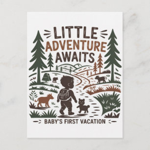 Welcome Your New Baby 2026 Holiday Postcard