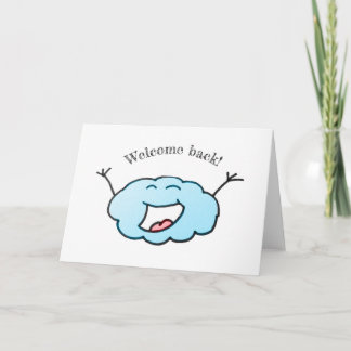 Welcoming Cloud Card