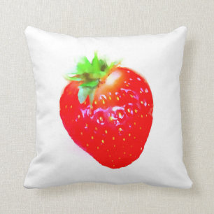 Welcoming Strawberry Pillow