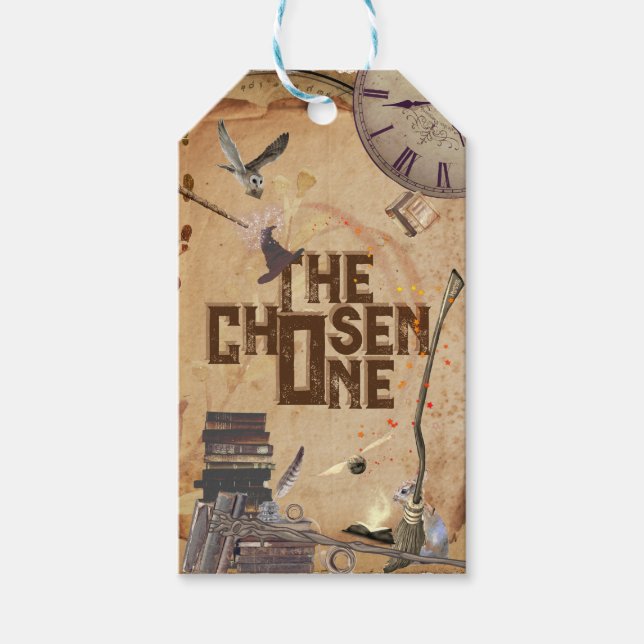 Welcoming The Chosen One Gift Tags (Front)