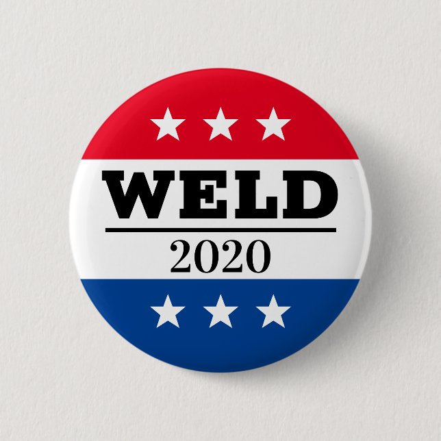 WELD 2020 Election 6 Cm Round Badge (Front)