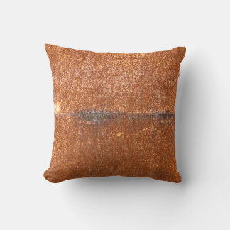 Welded old metal, rust texture. cushion