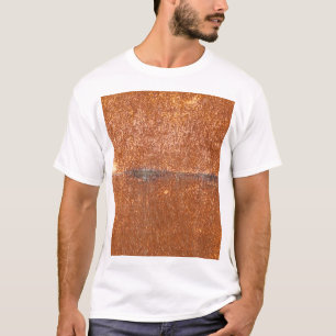 Welded old metal, rust texture. T-Shirt