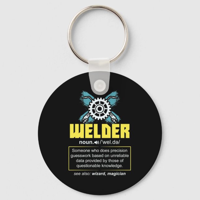 Welder Definition Key Ring (Front)