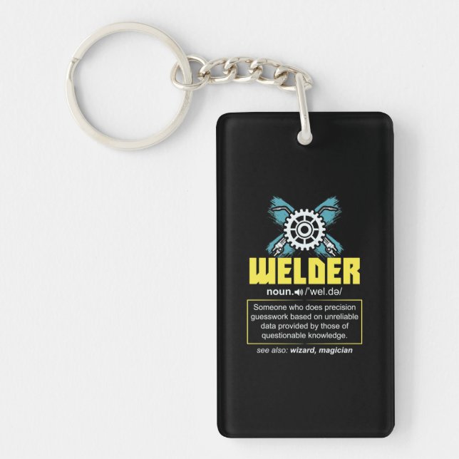 Welder Definition Key Ring (Front)
