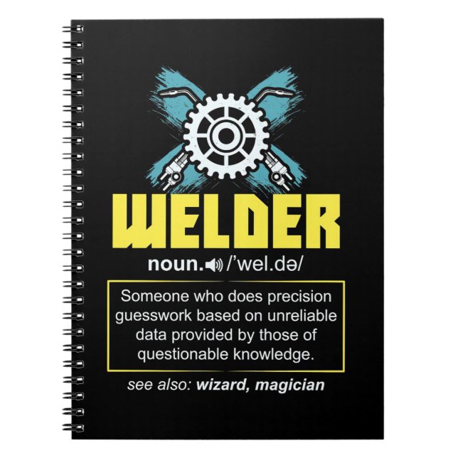 Welder Definition Notebook (Front)