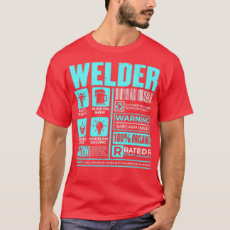 Welder Design With A Welding Torch T T-Shirt