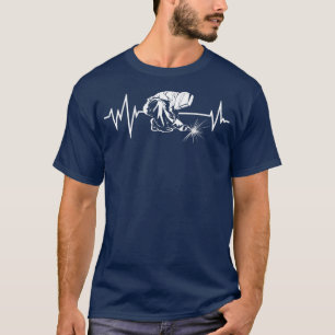 Welder Gifts Fabricator Welding Design On Back Of T-Shirt