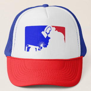 Welder League Logo – Tribute to Welders Trucker Hat