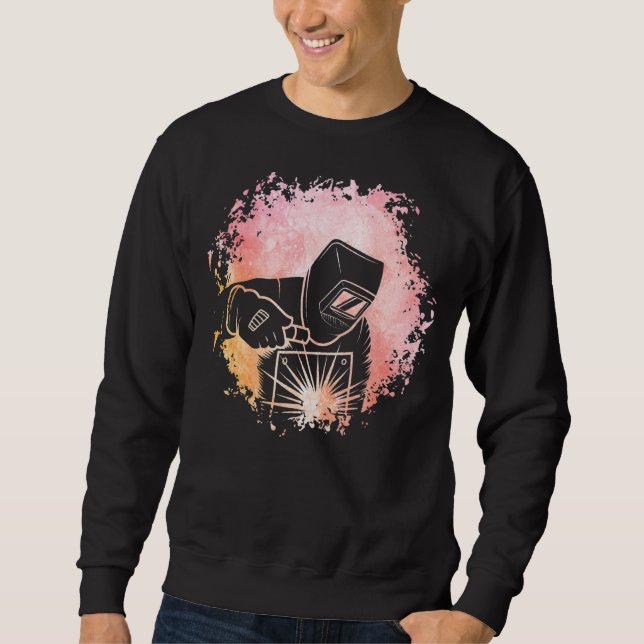 Welder Locksmith Worker Sweatshirt (Front)
