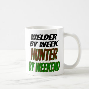 Welder Loves Hunting Coffee Mug