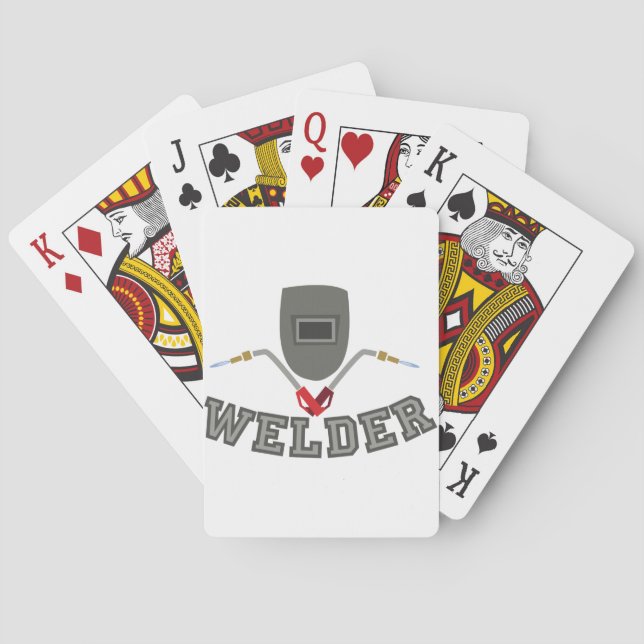 Welder Playing Cards (Back)