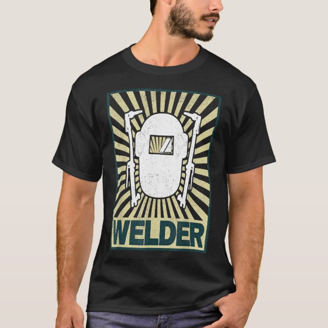 Welder Shirt For Men Funny Welding  Gift For Dad (Front)