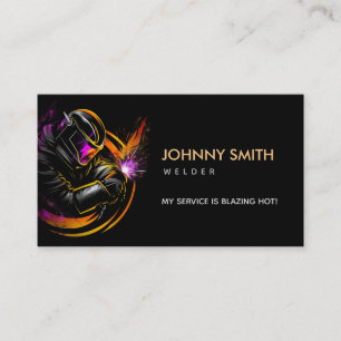 Welder Slogans Business Cards