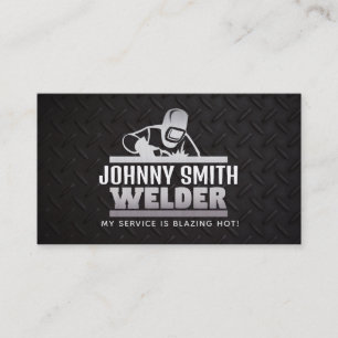 Welder Slogans Business Cards