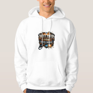 Welder Sparks Fly Steel Bends Industrial Tee