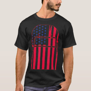 Welder Usa Welding Mask Flag Torch Craft Gift T-Shirt