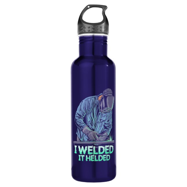 Welder Welded It Helded 710 Ml Water Bottle (Front)