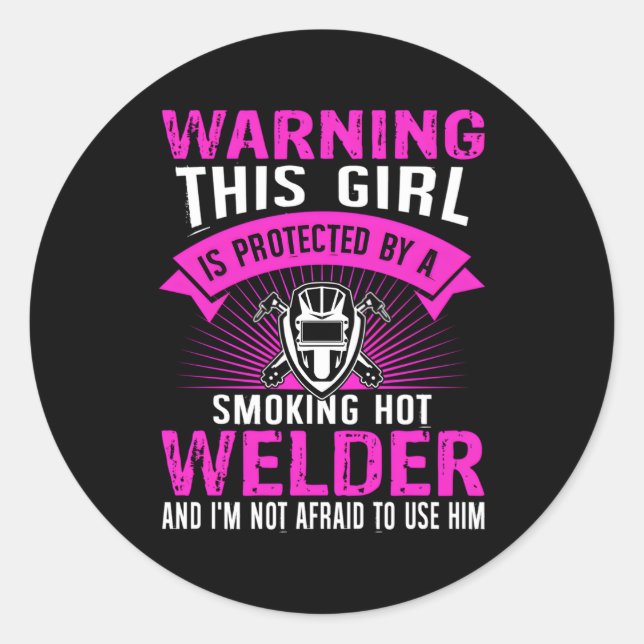 Welder Welder Friend Classic Round Sticker (Front)