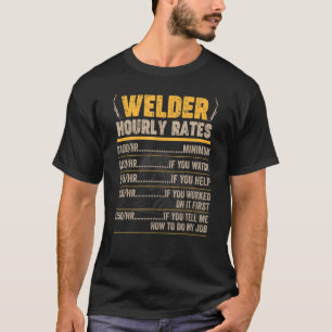 Welder Weldin Worker Ironsmith Blacksmith Expert H T-Shirt
