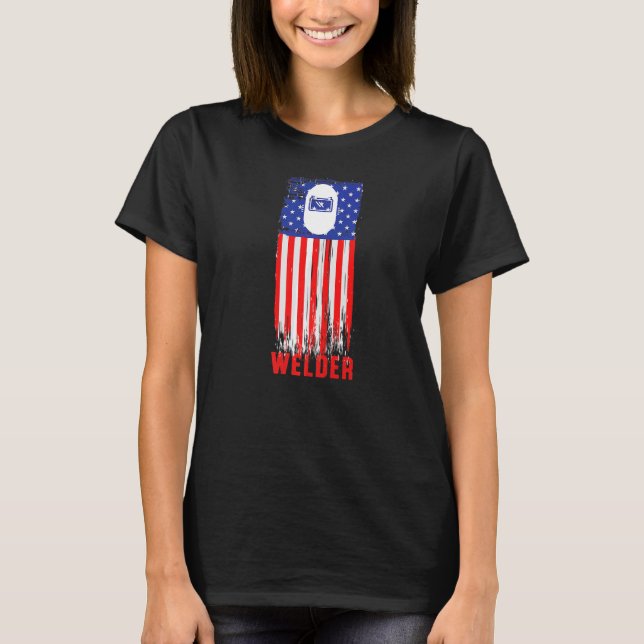 Welder Welding Machine Operator  11 T-Shirt (Front)
