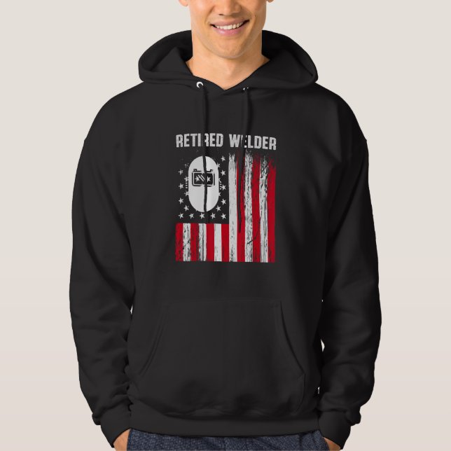 Welder Welding Machine Operator  12 Hoodie (Front)