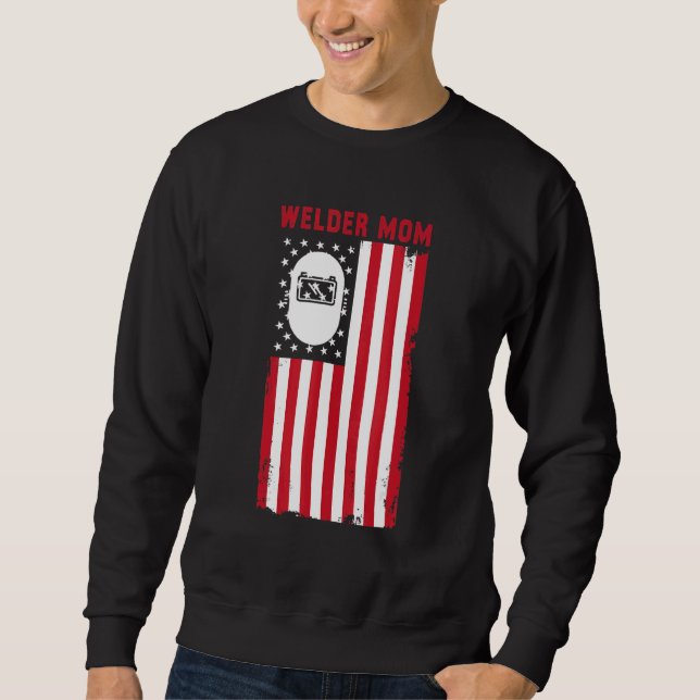 Welder Welding Machine Operator  12 Sweatshirt (Front)
