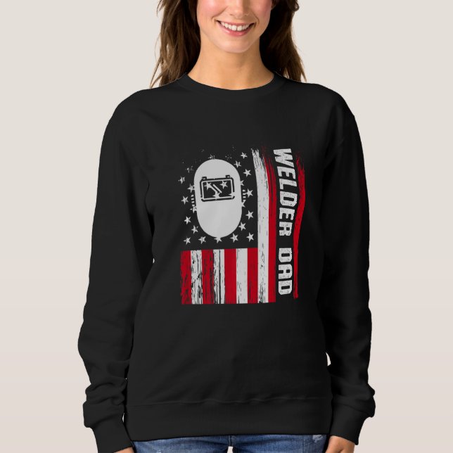 Welder Welding Machine Operator   16 Sweatshirt (Front)