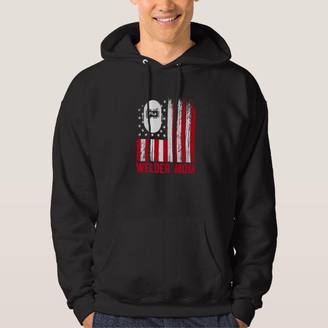 Welder Welding Machine Operator   28 Hoodie (Front)