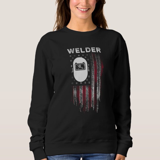 Welder Welding Machine Operator  33 Sweatshirt (Front)