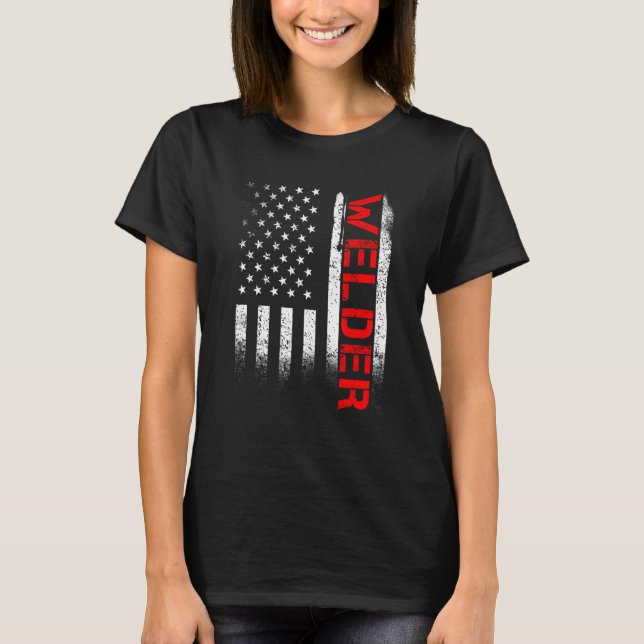 Welder Welding Machine Operator  47 T-Shirt (Front)
