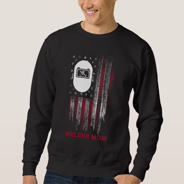 Welder Welding Machine Operator  4 Sweatshirt (Front)