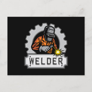 Welder Welding Metal Gift Welders Profession Gift Postcard