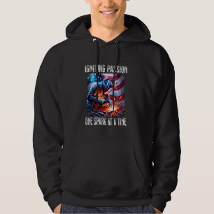Welders Igniting Passion One Spark at a Time Weldi Hoodie