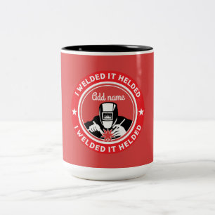 Welders Welding Accessories And Gifts   Two-Tone Coffee Mug