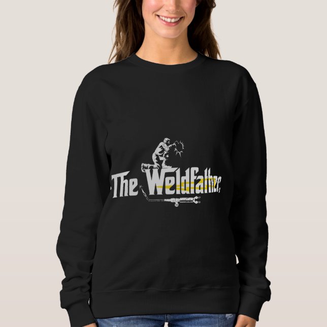Weldfather Cool Welder Gift Tee Welding Funny Chri (Front)